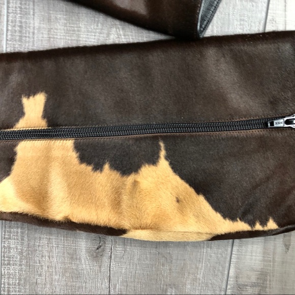 Casadei Made in Italy Leather Calf Hair Boots 7.5 - Picture 10 of 14